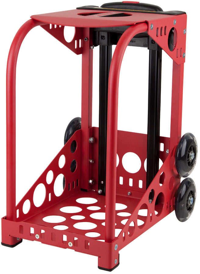 Zuca Blaze Sport Bag and Red Frame with Flashing Wheels