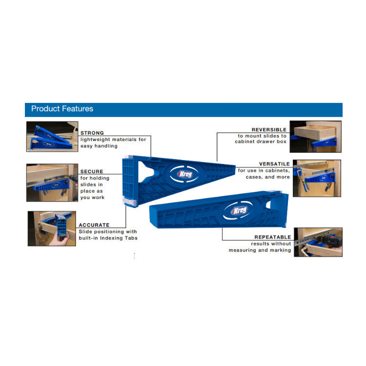 Kreg Drawer Slide Jig