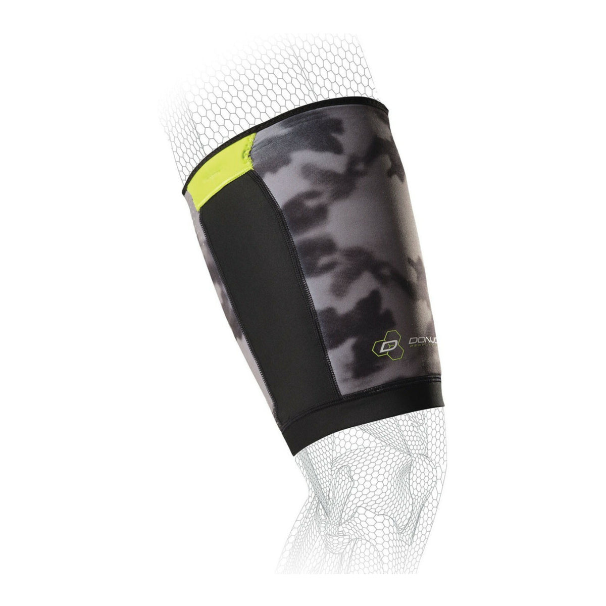 DonJoy Performance Anaform Compression Thigh Sleeve (L, Black)
