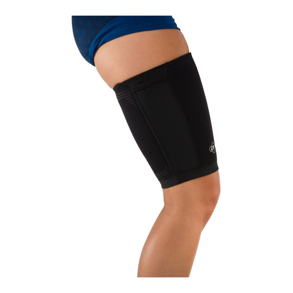 DonJoy Performance Anaform Compression Thigh Sleeve (L, Black)
