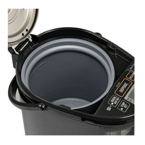 Zojirushi Micom Water Boiler (5-Liter, Metallic Black) with Cleaner and Tumbler