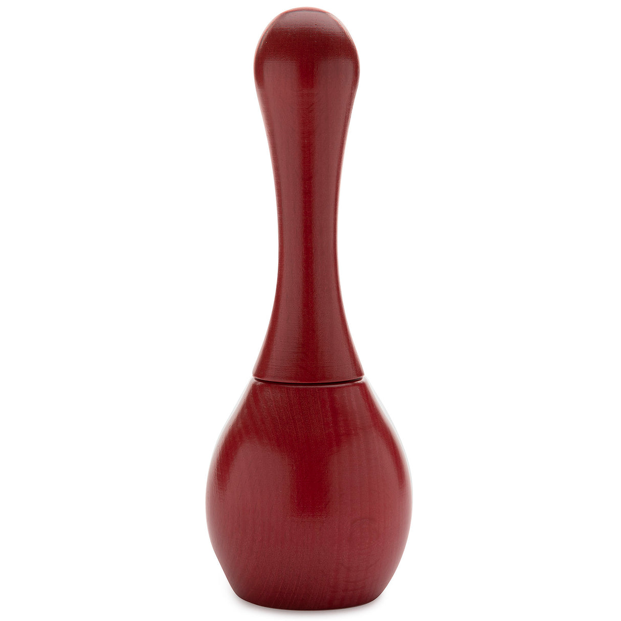 Maracas 9-Inch Beechwood Spice Mill (Green and Red, 2-Pack)