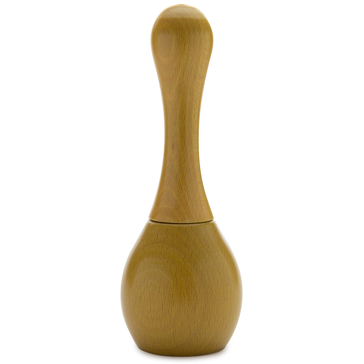 Maracas 9-Inch Beechwood Spice Mill (Green and Red, 2-Pack)