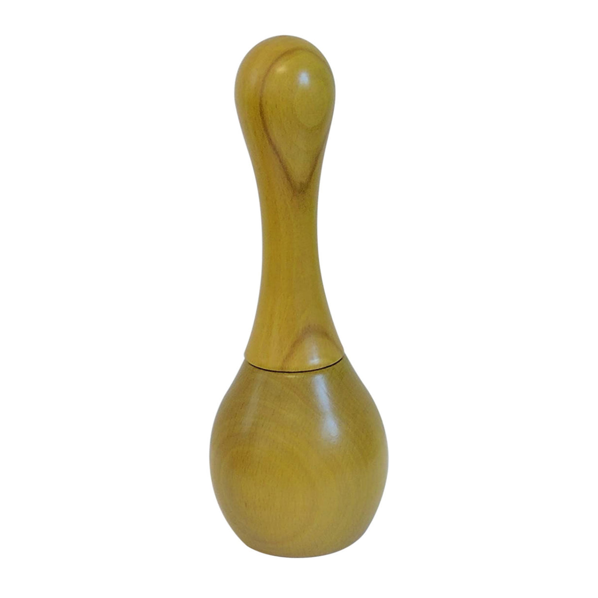 Maracas 9-Inch Beechwood Spice Mill (Green and Red, 2-Pack)