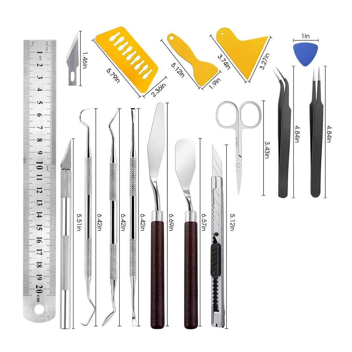 XUMAKI 29-Piece Craft Vinyl Weeding Tools Set