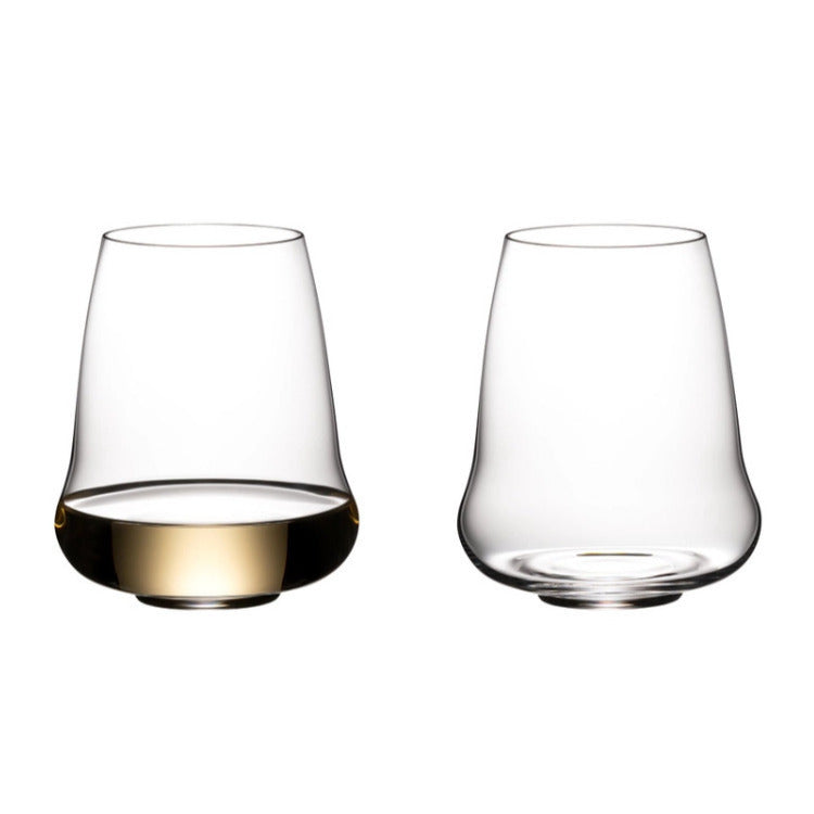 Riedel Stemless Wings Riesling/Champagne Glass (4-Pack, Clear)