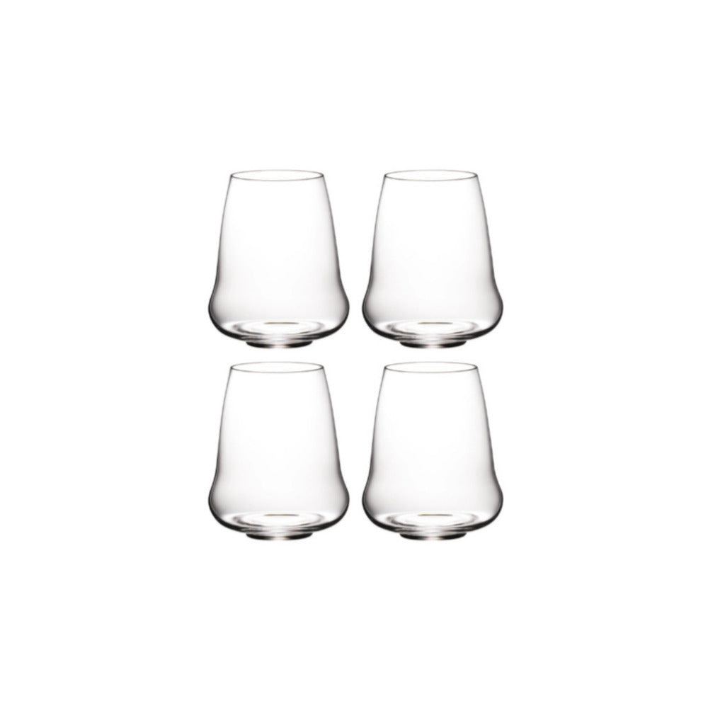Riedel Stemless Wings Riesling/Champagne Glass (4-Pack, Clear)