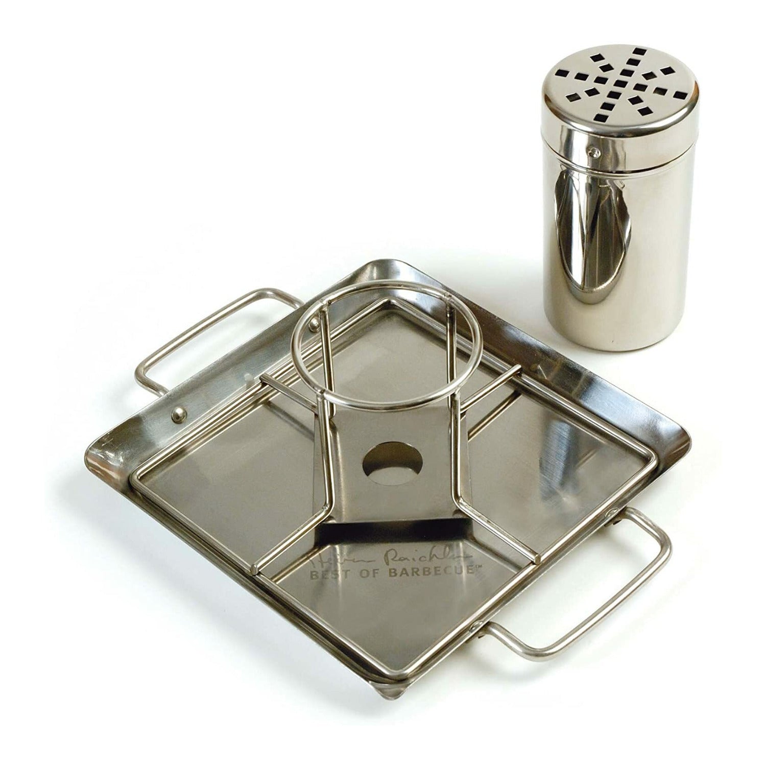 Steven Raichlen Best of Barbecue SR8016 Beer-Can Chicken Roaster Rack