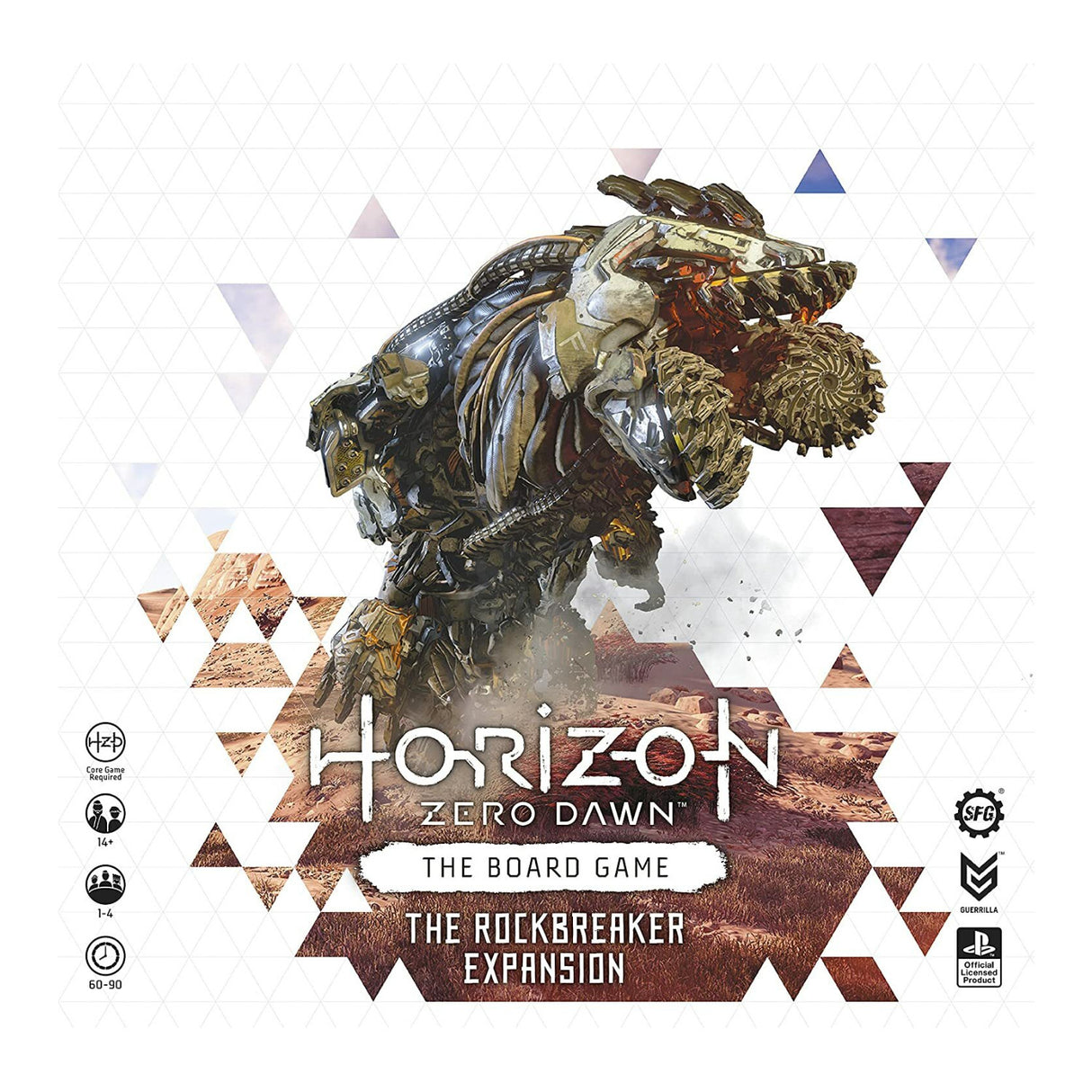 Steam Forged Games Horizon Zero Dawn The Board Game The Rockbreaker Expansion