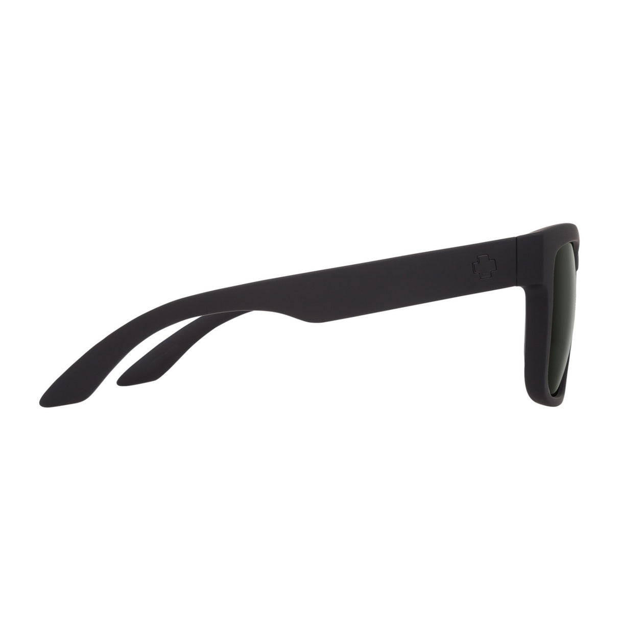 Spy Optic Discord Happy Green Sunglasses (Soft Matte Black)
