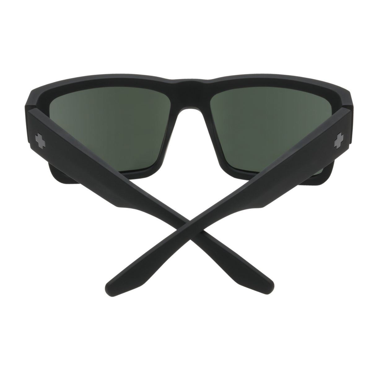 Spy Optics Cyrus Happy Gray Green Polar Sunglasses (Soft Matte Black)