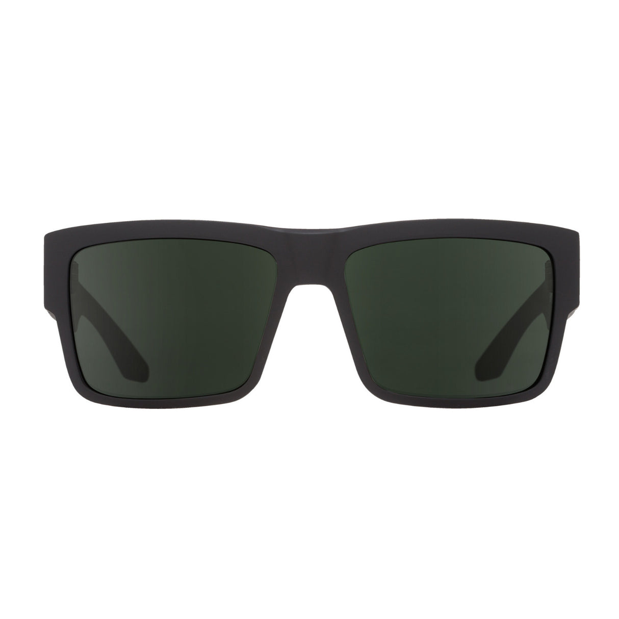 Spy Optic Cyrus Happy Gray Green Sunglasses (Matte Black)