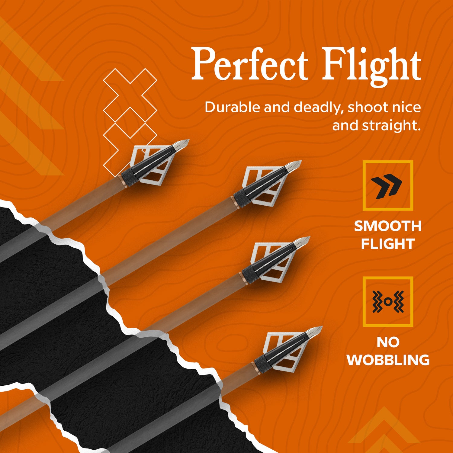 BELOW ZERO Hunting Broadheads/Crossbow & Compound Bow Arrow Heads (6 Pieces)