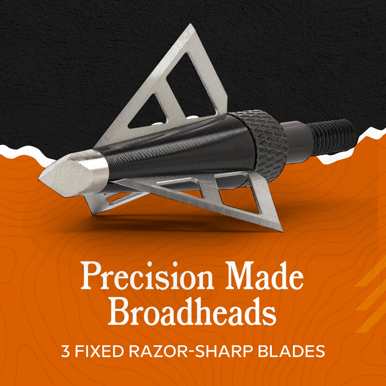 BELOW ZERO Hunting Broadheads/Crossbow & Compound Bow Arrow Heads (6 Pieces)