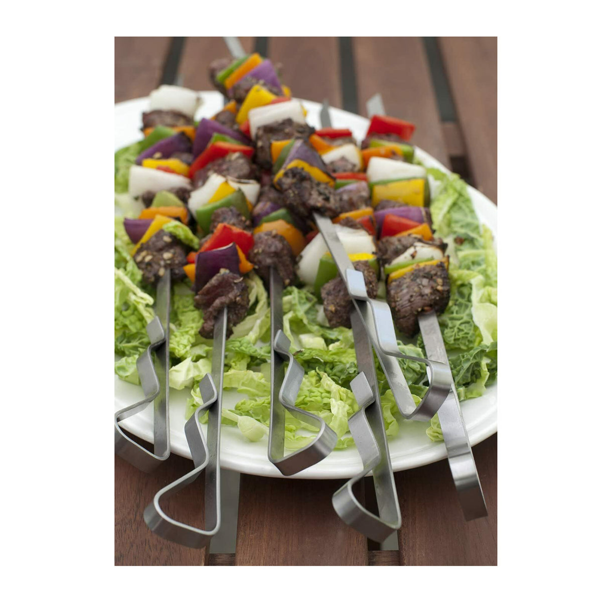 Steven Raichlen Best of Barbecue Grilling Kabob Skewers (Set of 6)
