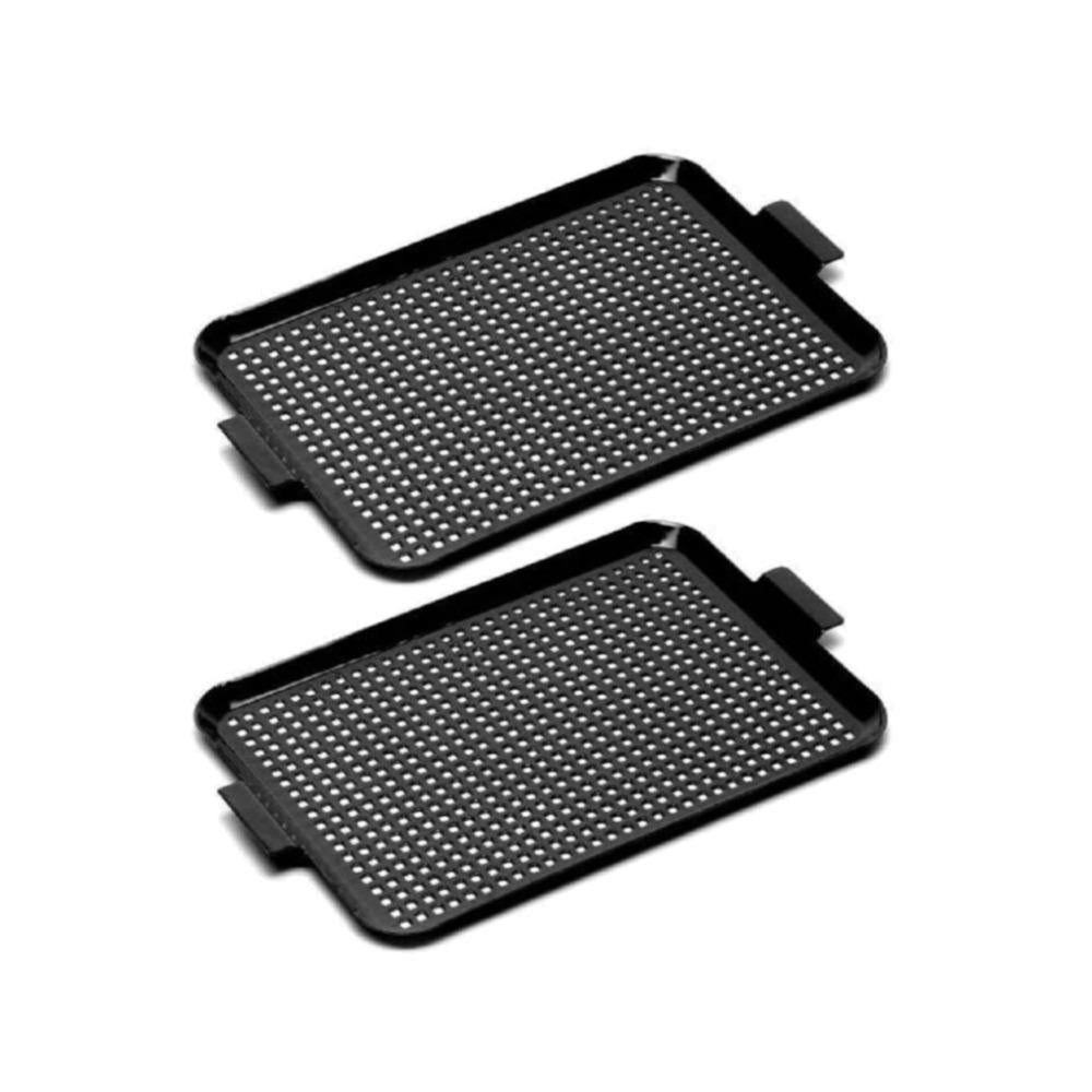 Charcoal Companion CC3080 Porcelain Coated Grid (Large, 2-Pack)