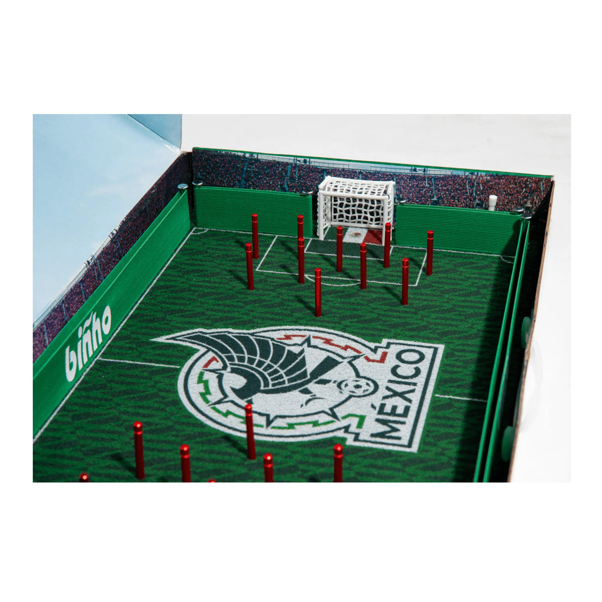 Binho Board Mexico National Team (Green) Edition Tabletop Soccer Game - 4