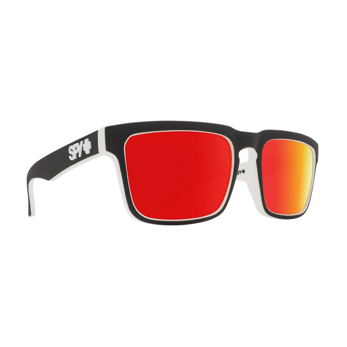 Spy Optic Helm Whitewall Sunglasses (Happy Gray Green with Red Spectra Mirror)