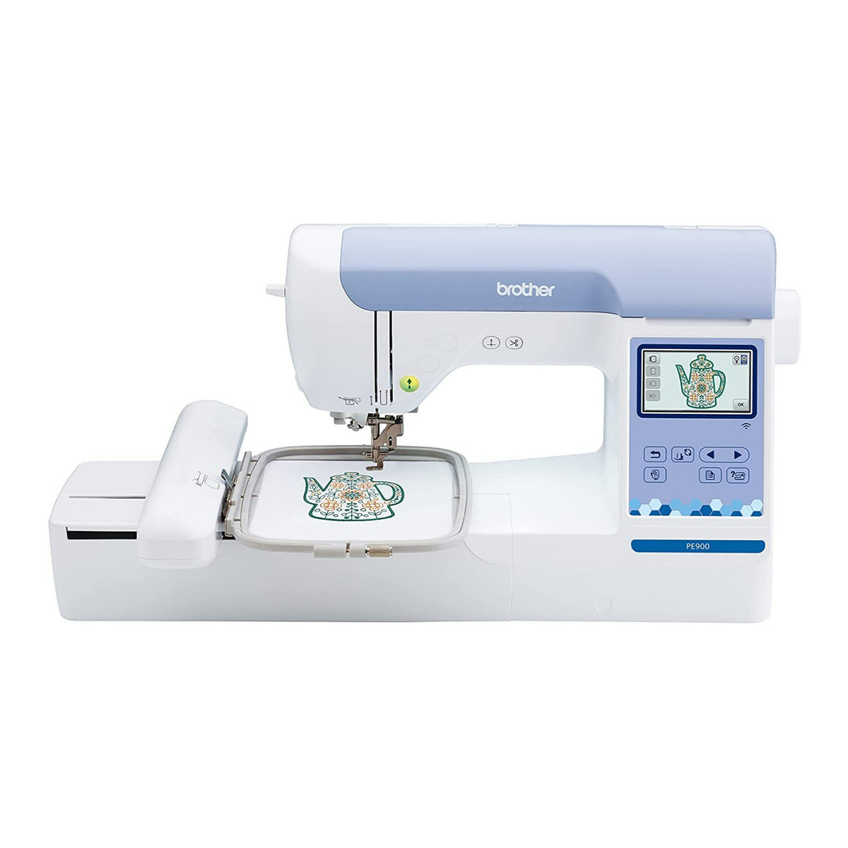 Brother Elite PE900 Embroidery Machine Bundle with Needles, Bobbins, and Thread - 2