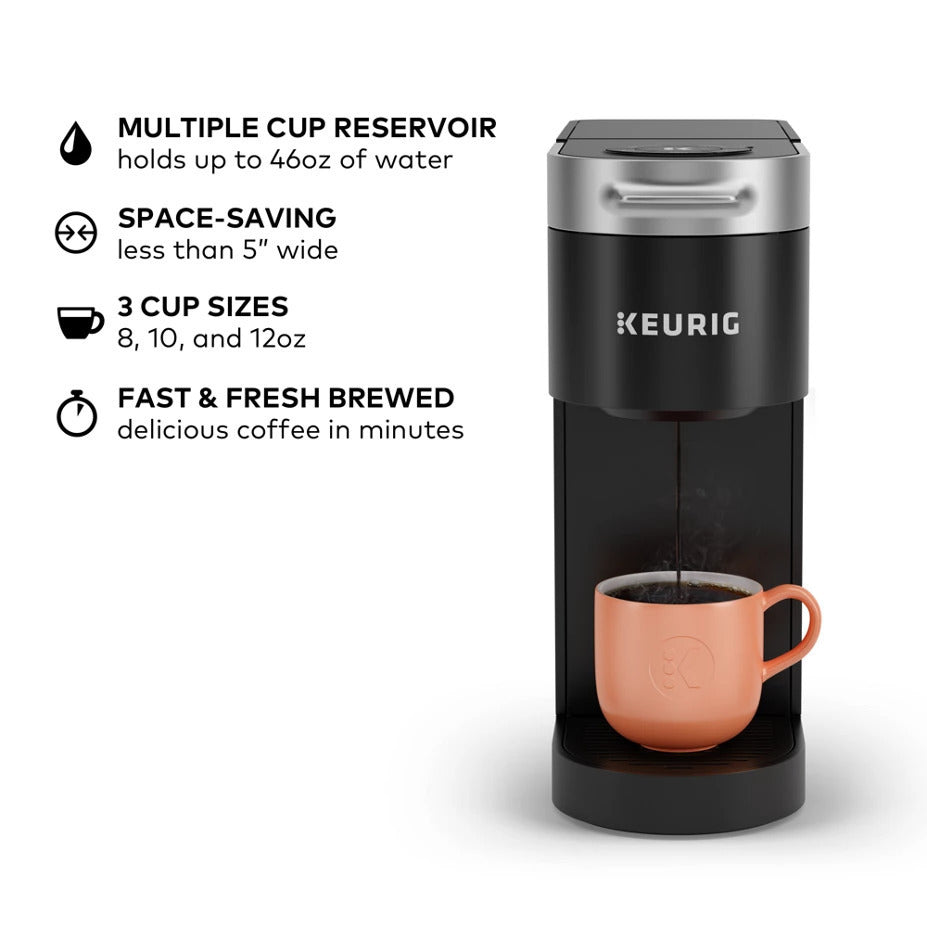 Keurig K-Slim Single-Serve K-Cup Coffee Maker with Maintenance Kit and Tumbler