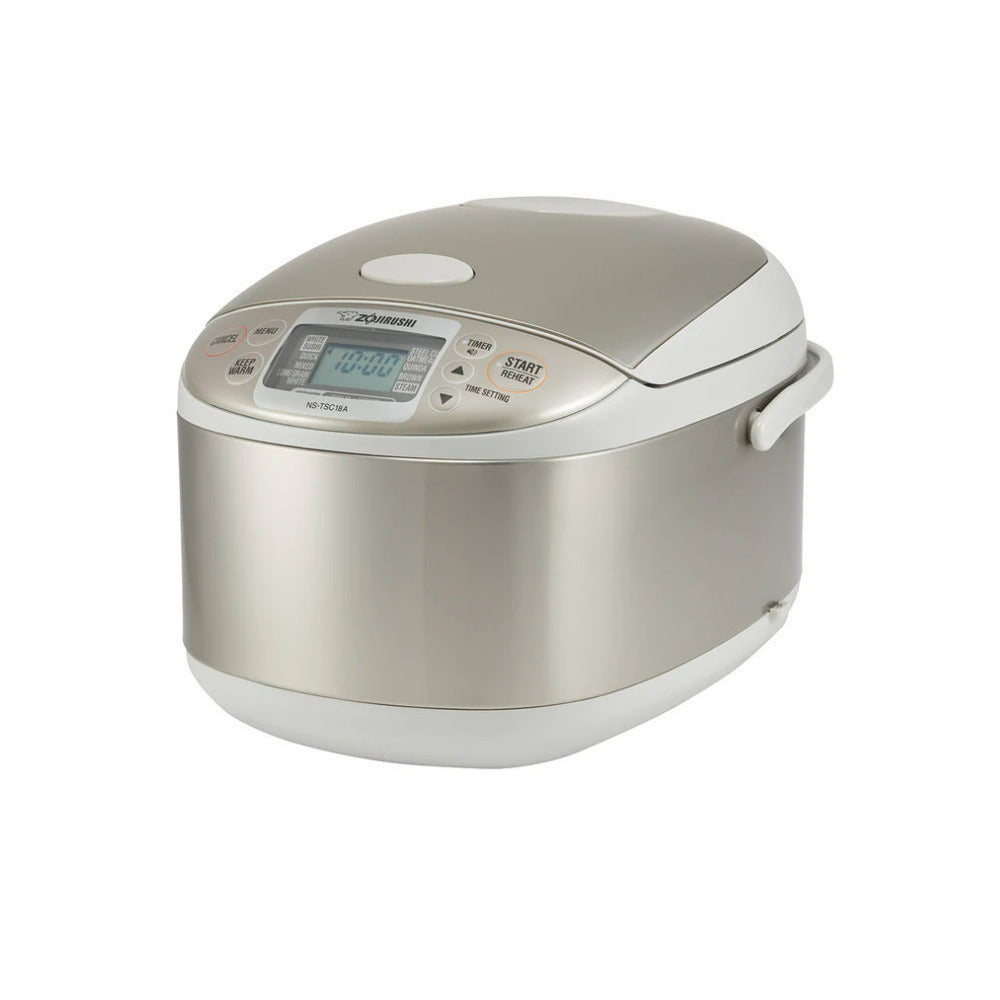 Zojirushi NS-TSC18AXH Micom Rice Cooker and Warmer (10-Cups)