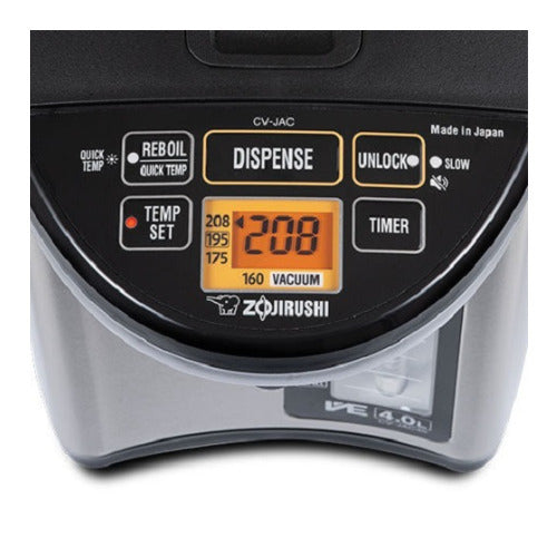 Zojirushi Water Boiler and Warmer 4.0-Liter (Stainless Black)
