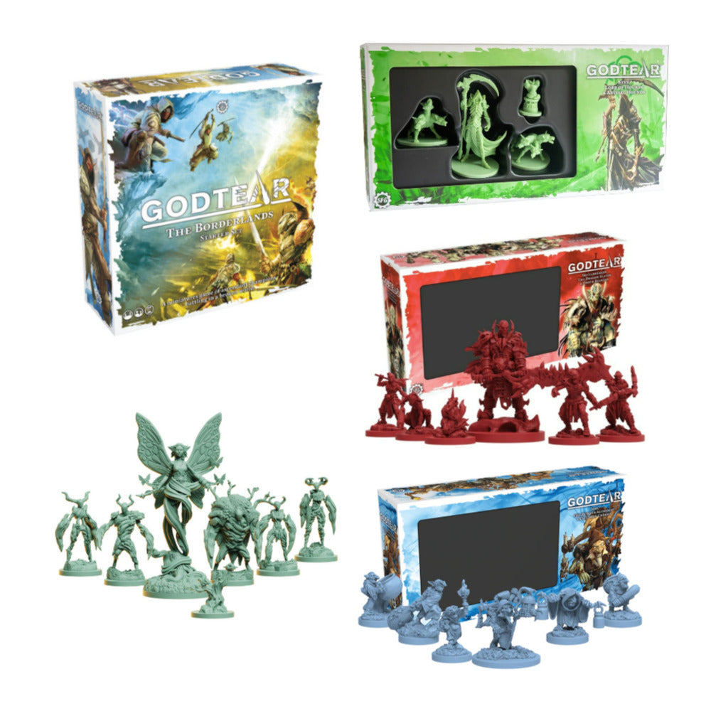 Steamforged Godtear The Borderlands Starter Set Bundle with Expansion Sets