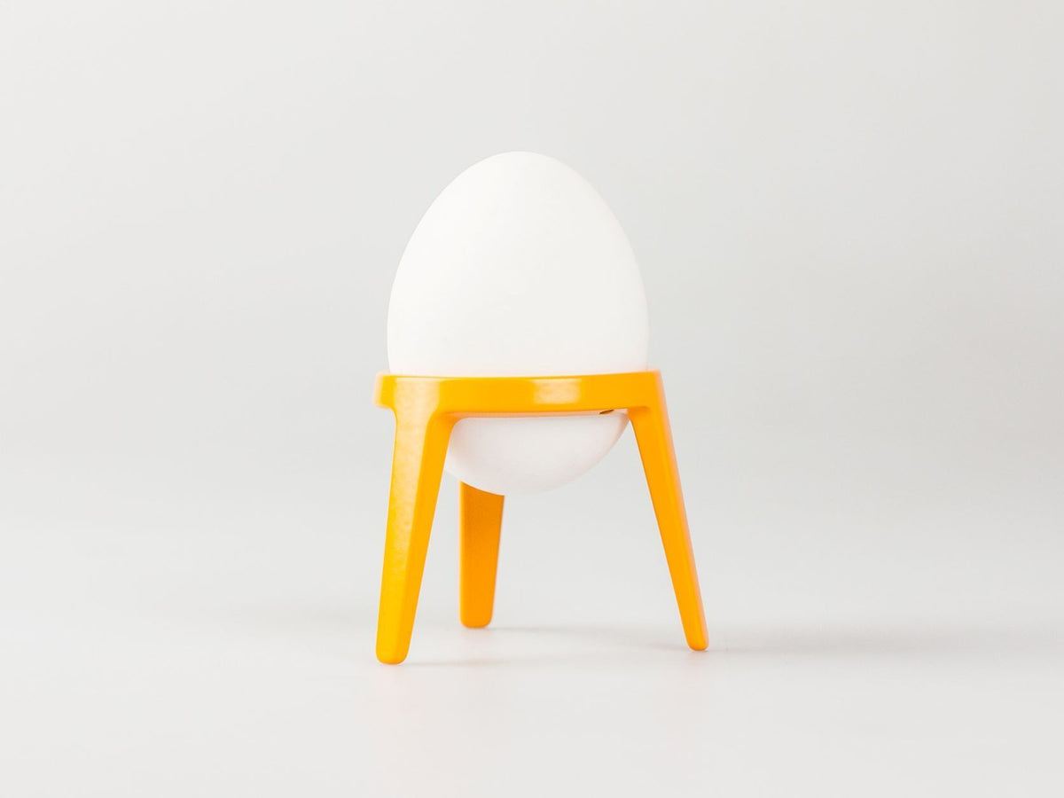 Brainstream Rocket Tripod Egg Cup Gift Set (2-Piece, Lime and Orange)