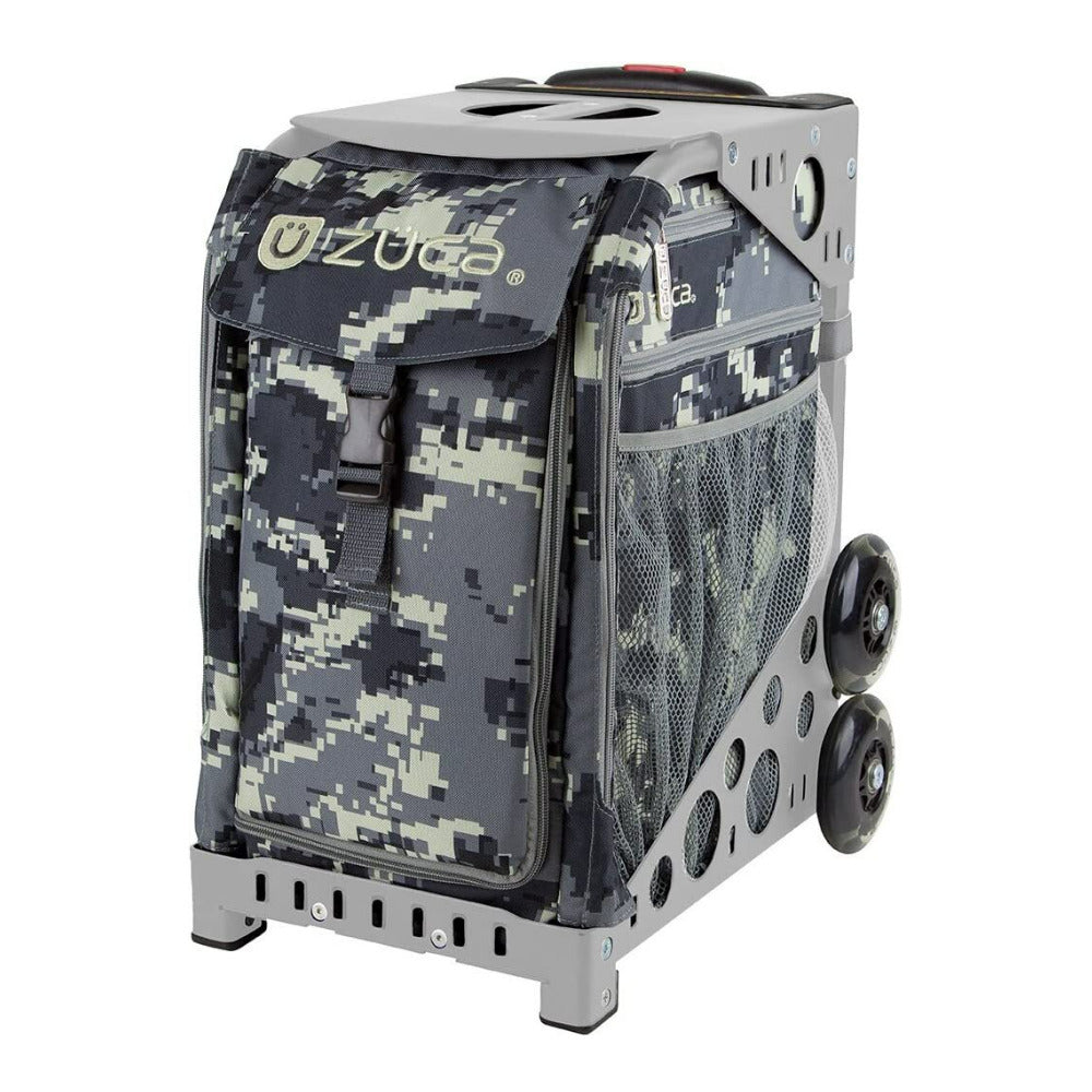Zuca Sport Frame (Gray) and Insert Bag (Camouflage in Gray/Black) Bundle
