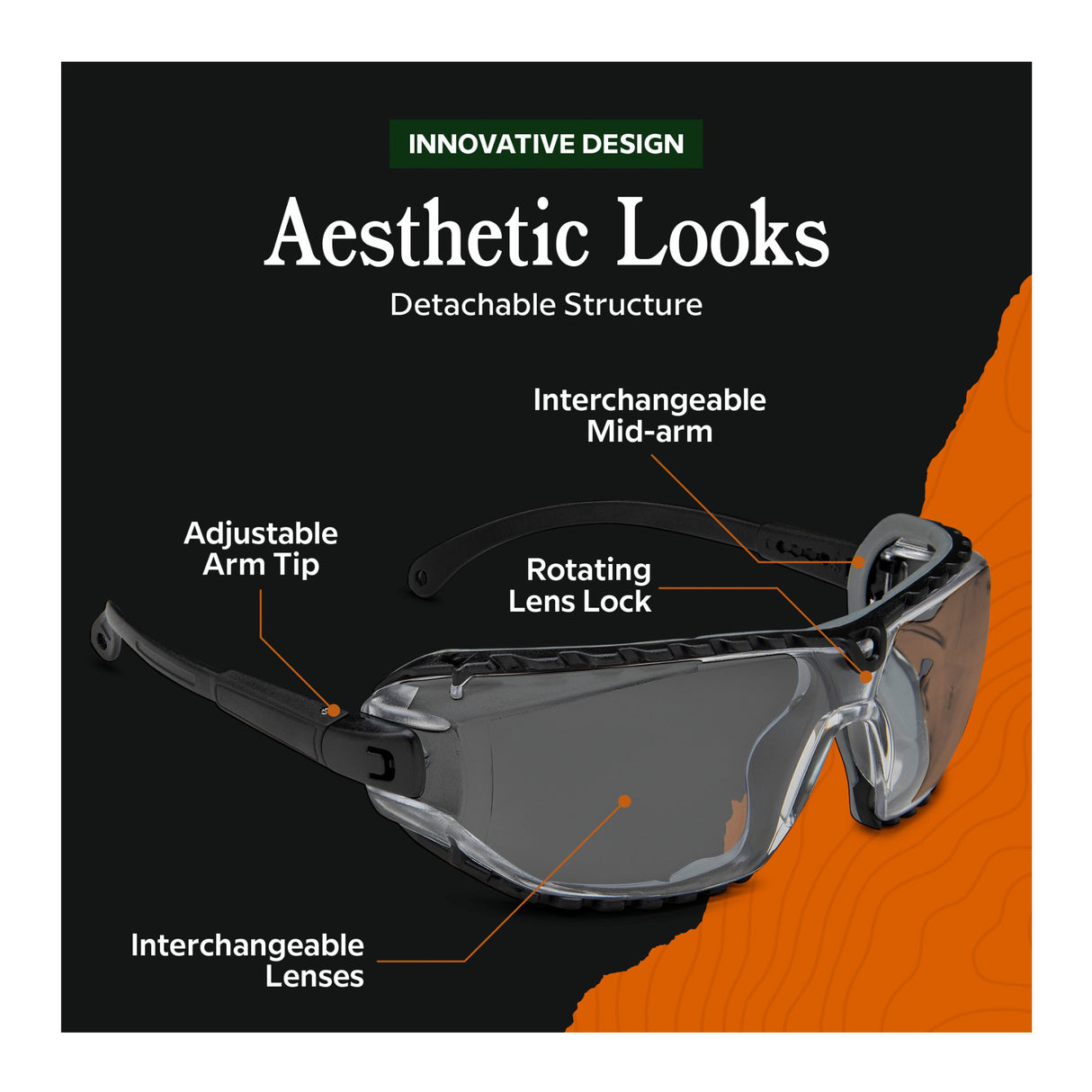 BELOW ZERO Ballistic Protection Glasses (Clear)