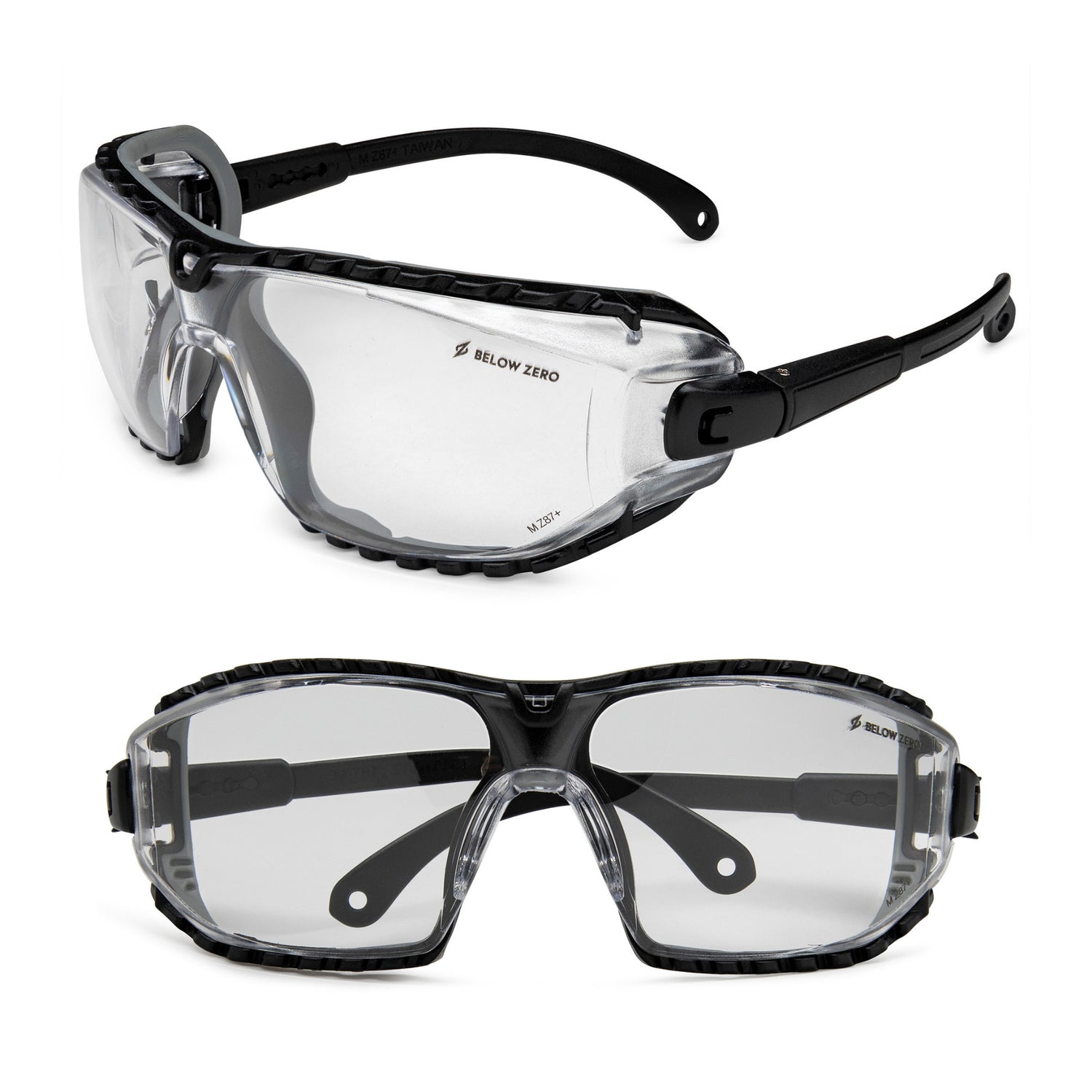 BELOW ZERO Ballistic Protection Glasses (Clear)