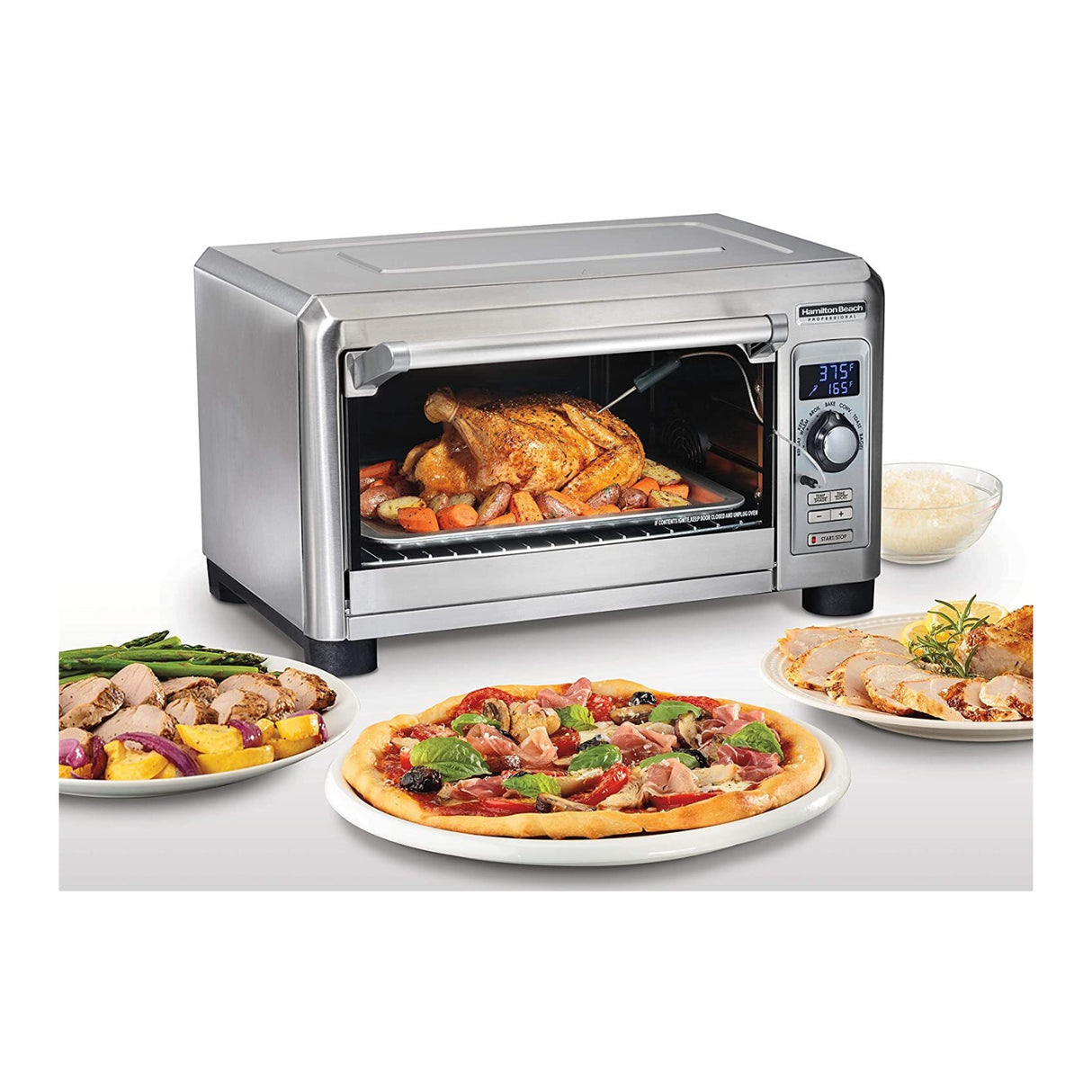 Hamilton Beach Digital Convection Countertop Toaster Oven