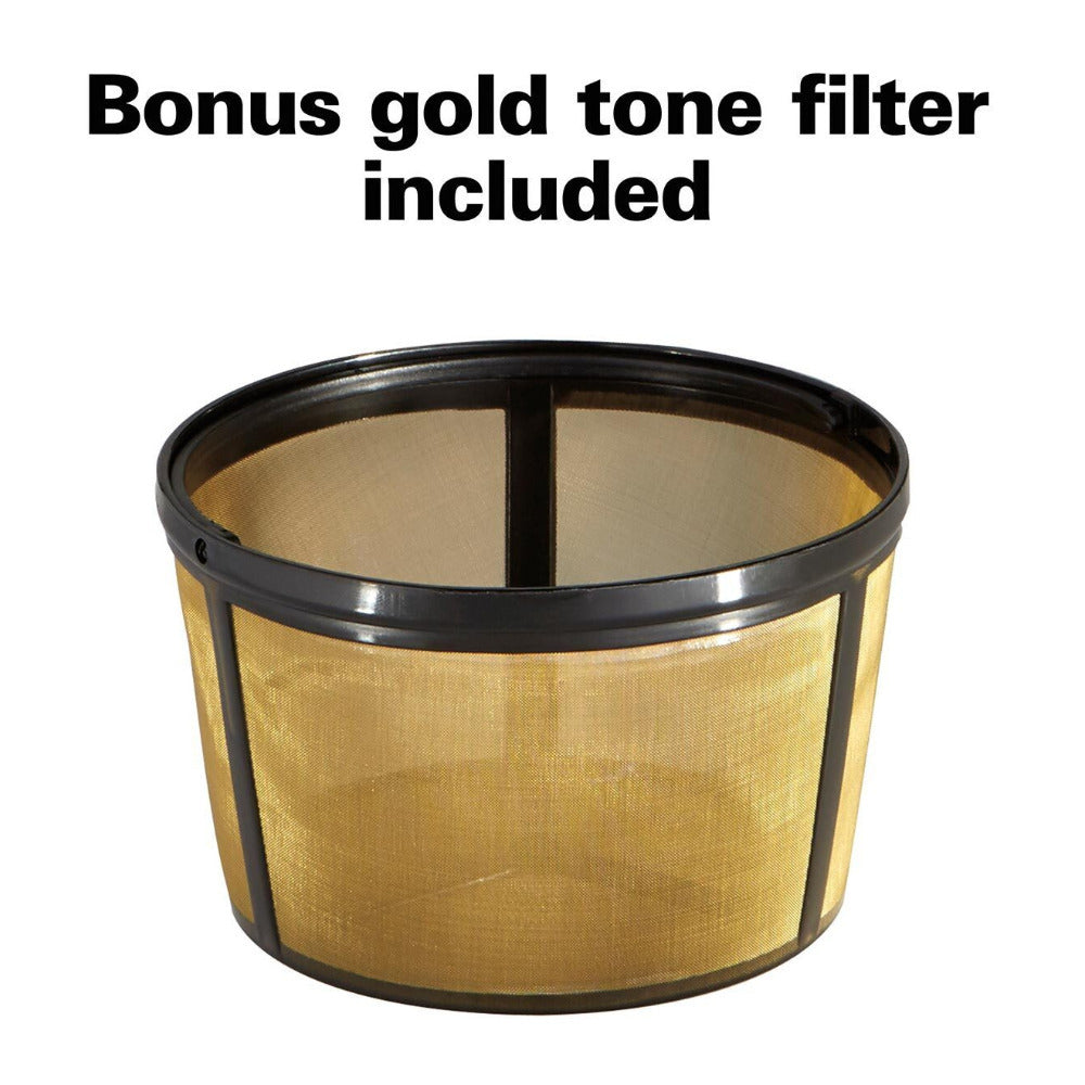 Hamilton Beach 49950C 2-Way Single Serve Coffee Maker with Brew Basket (Black)