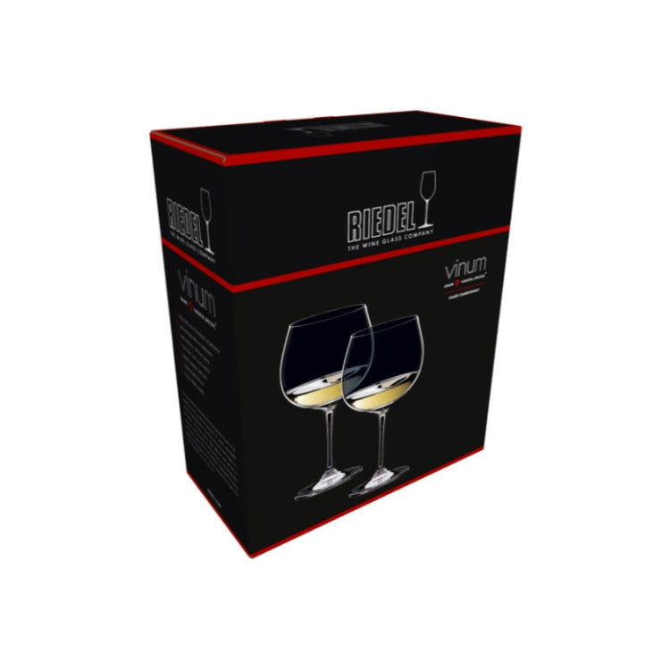Riedel Vinum Oaked Chardonnay/ Montrachet Glass (4-Pack) with Wine Pourer