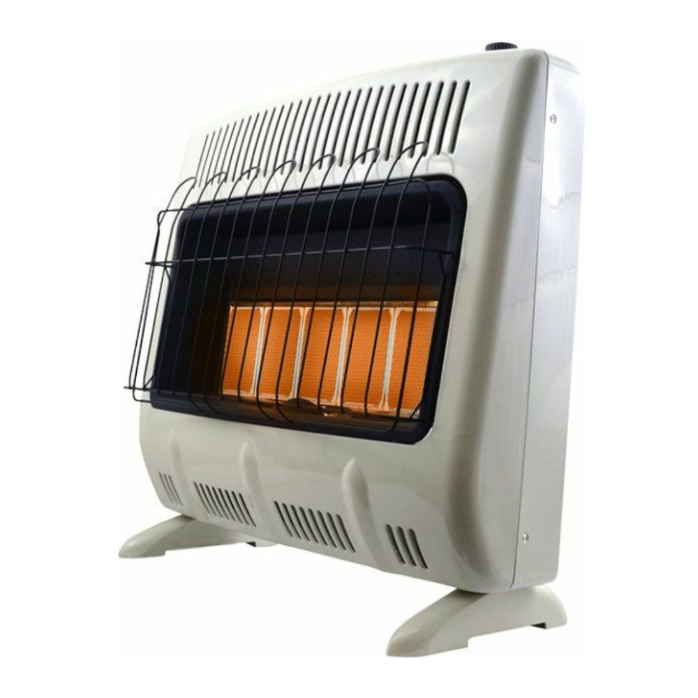 Mr. Heater 30,000 BTU Vent Free Radiant Propane Heater (Off White 2 Pack)