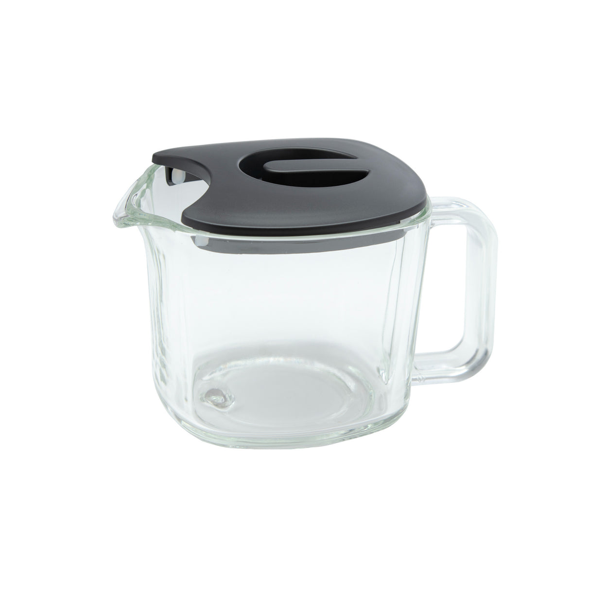 ChefWave Glass Pitcher with Lid for the Milkmade Non-Dairy Milk Maker (Black)