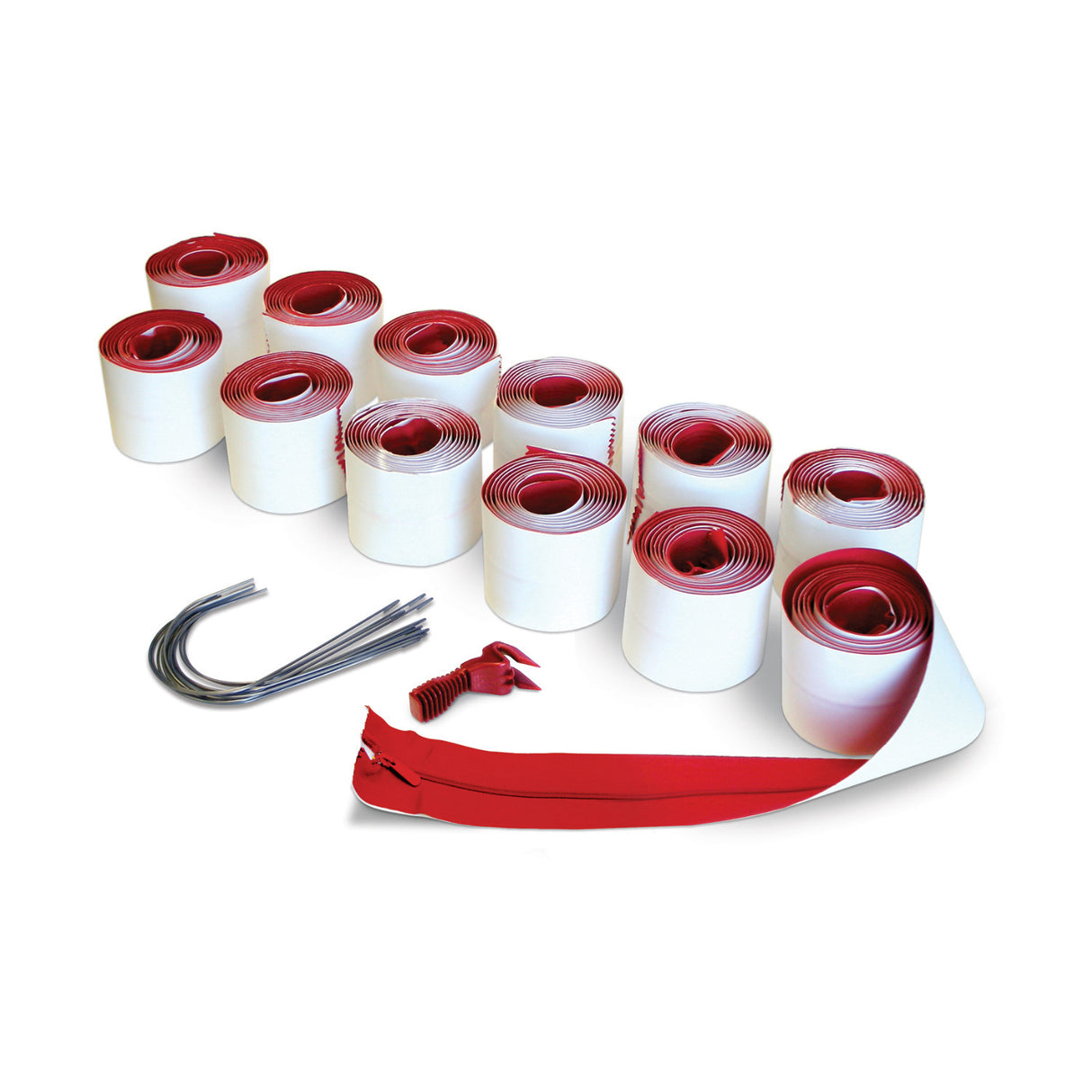 Zipwall 10-Feet ZipPole Set (8-Pack) with Zipper (12-Pack) and 2x Dust Barrier