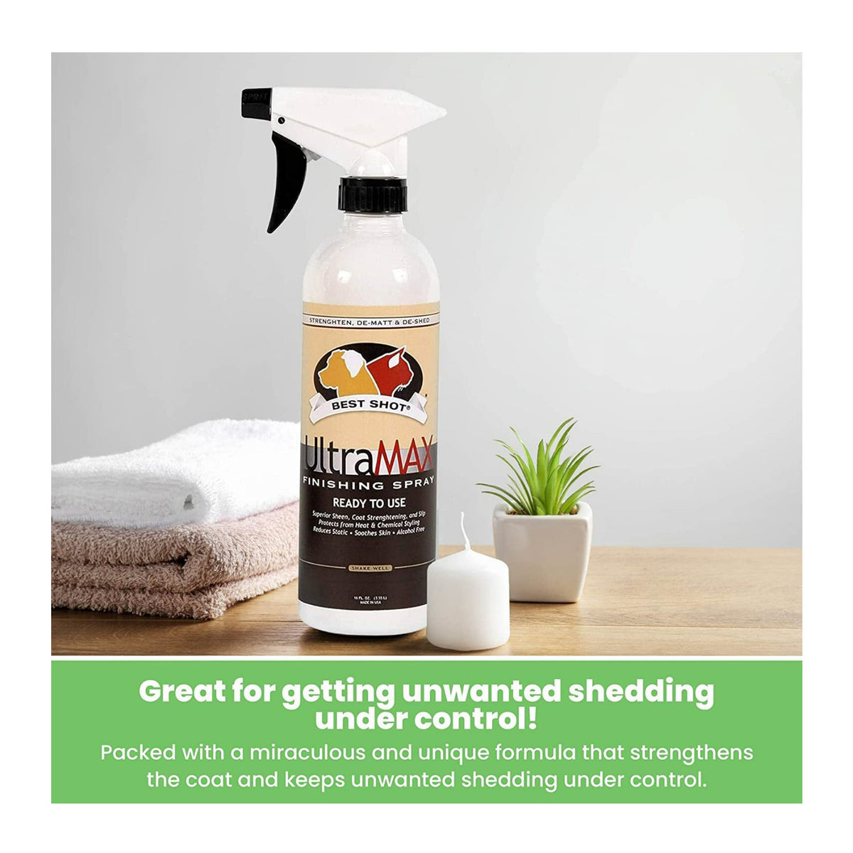 Best Shot UltraMAX Pro Ready to Use Alcohol-Free 17 Oz Finishing Spray