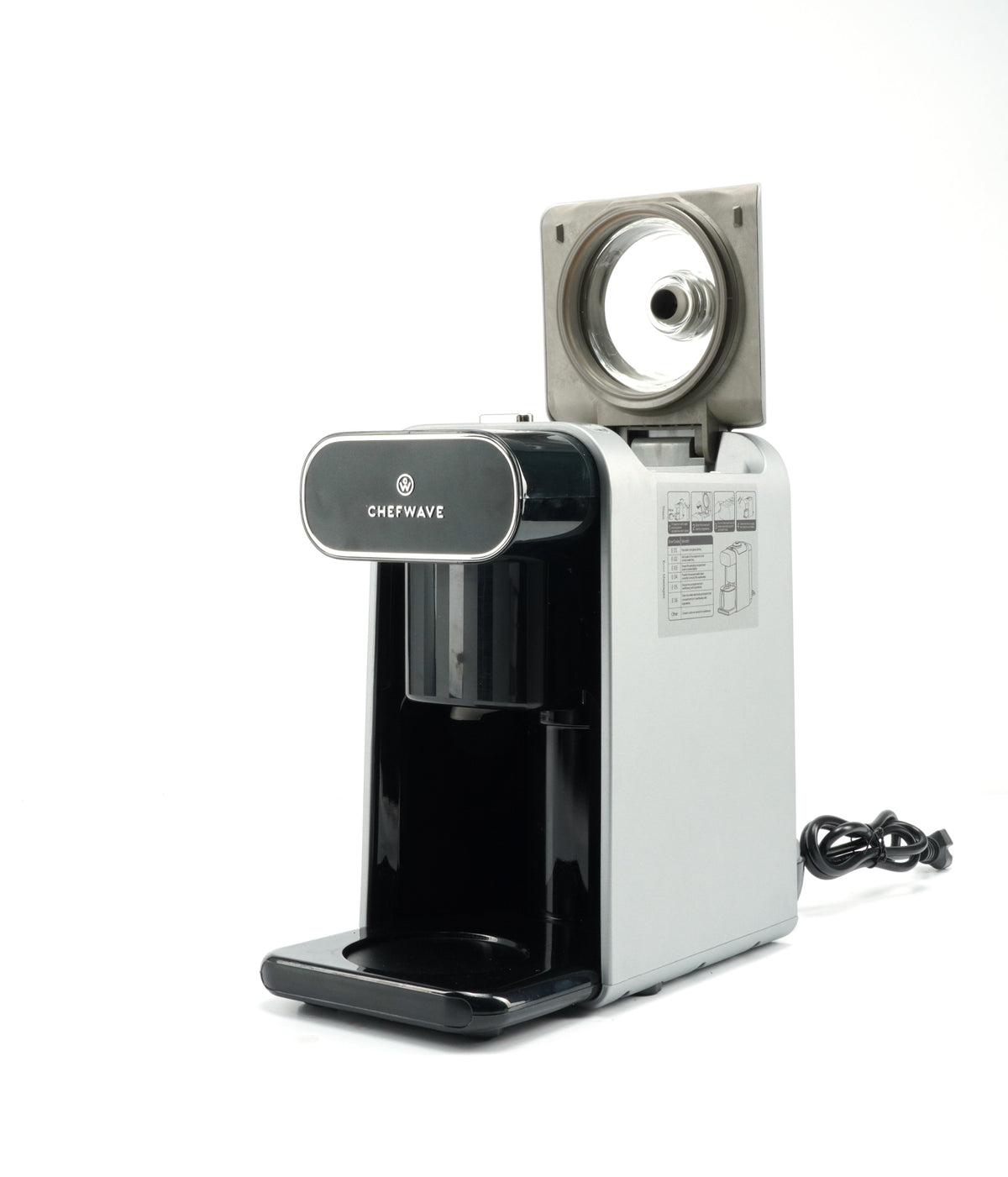 ChefWave Milkmade Non-Dairy Milk Maker (Silver/Black) with 6 Program, Auto Clean (Used)