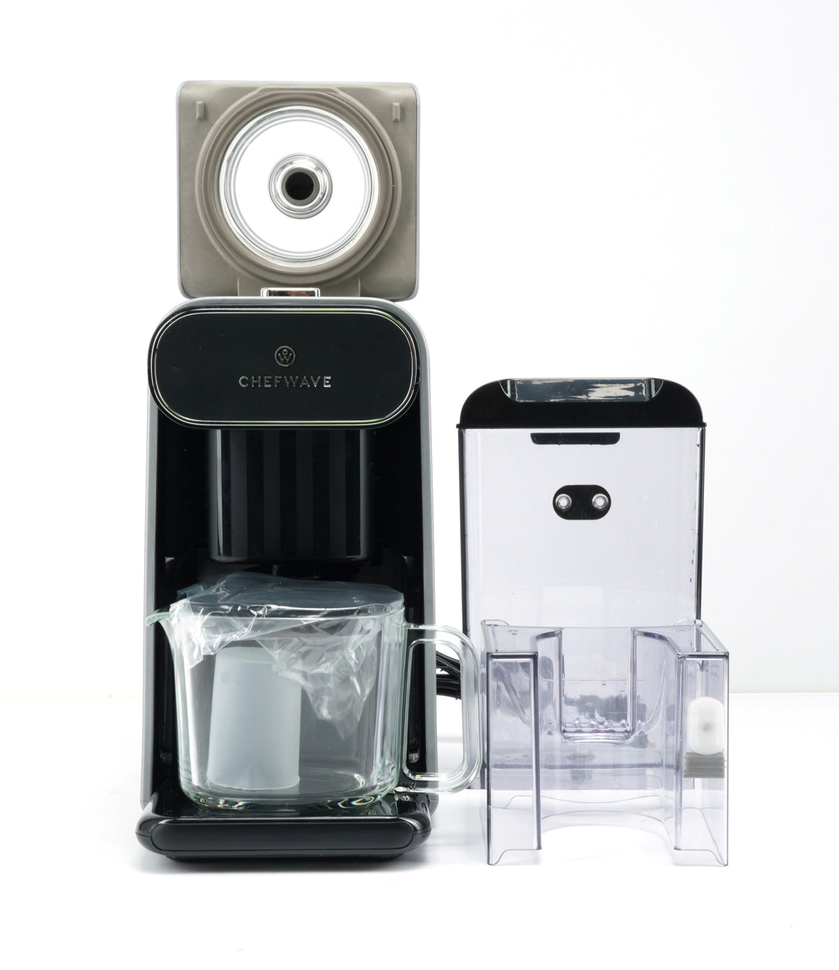 ChefWave Milkmade Non-Dairy Milk Maker (Silver/Black) with 6 Program, Auto Clean (Used)