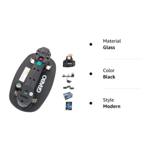 GRABO Nemo Grabo Electric Vacuum Suction Cup Lifter with Battery and Seal