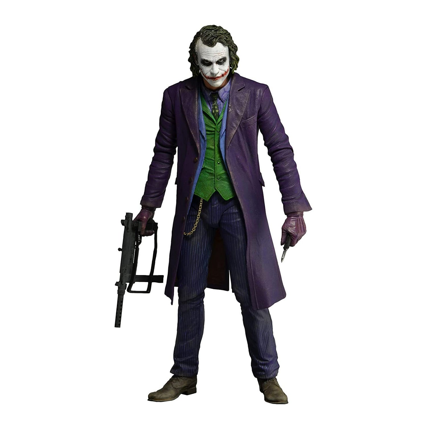 NECA The Dark Knight Joker 18-Inch Heath Ledger Life-Like Plastic Action Figure
