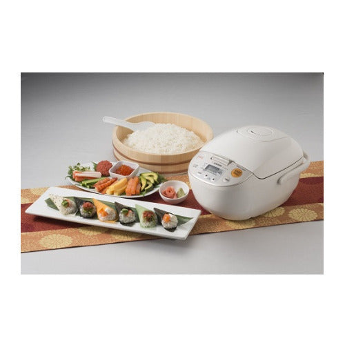 Zojirushi Micom Rice Cooker and Warmer (5.5-Cup/ Beige) with Bowl and Spoon