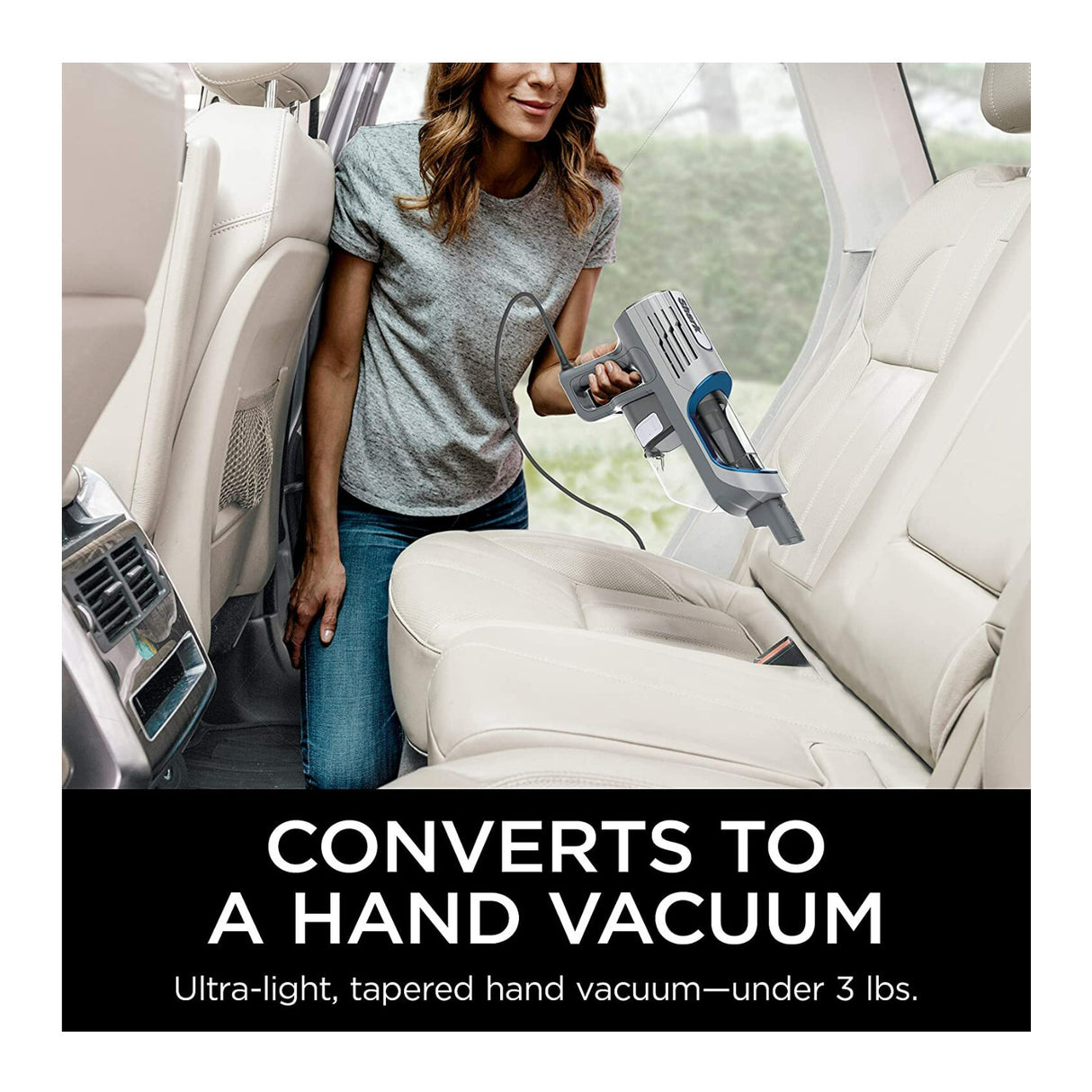 Shark Vertex HZ2002 Ultralight Corded Stick Removable Hand Vacuum (Cobalt Blue)