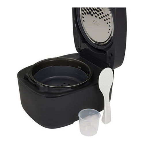 Zojirushi NW-QAC18 10-Cup Capacity Flat-Top Induction Cooker and Warmer (Black)