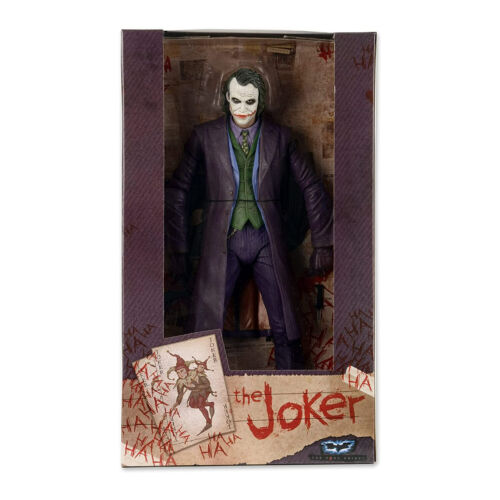 NECA The Dark Knight Joker 18-Inch Heath Ledger Life-Like Plastic Action Figure