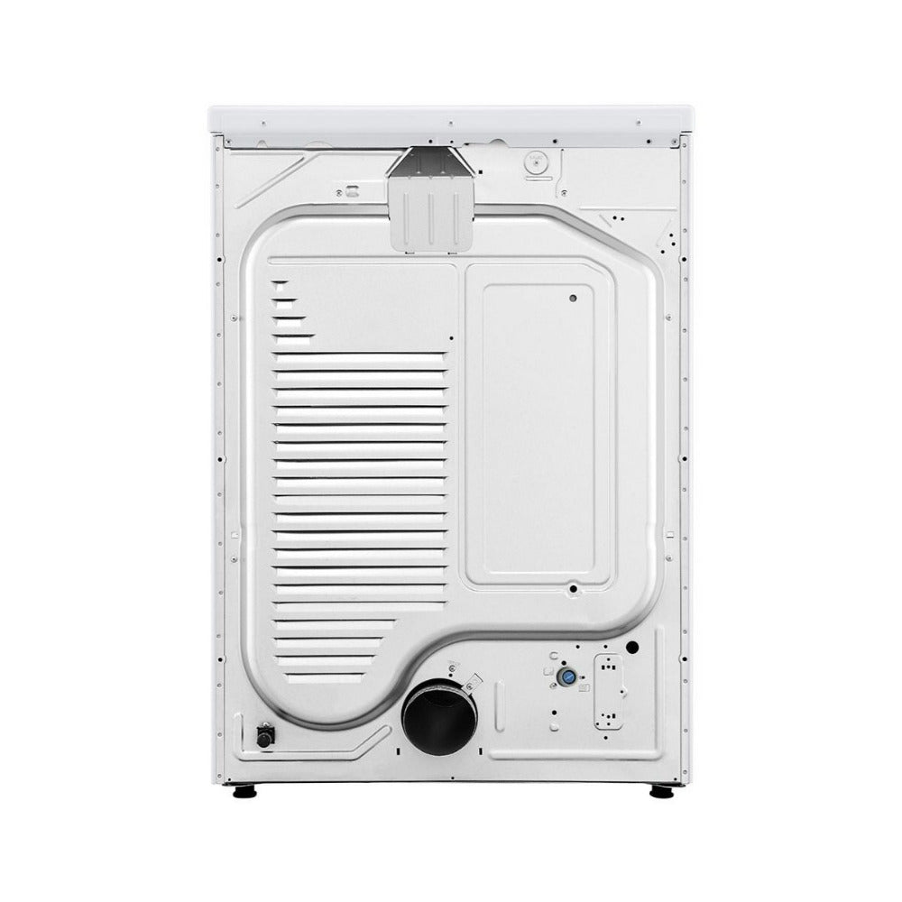 LG 7.4 Cubic Feet Smart Front Load Gas Dryer with TurboSteam Technology (White)