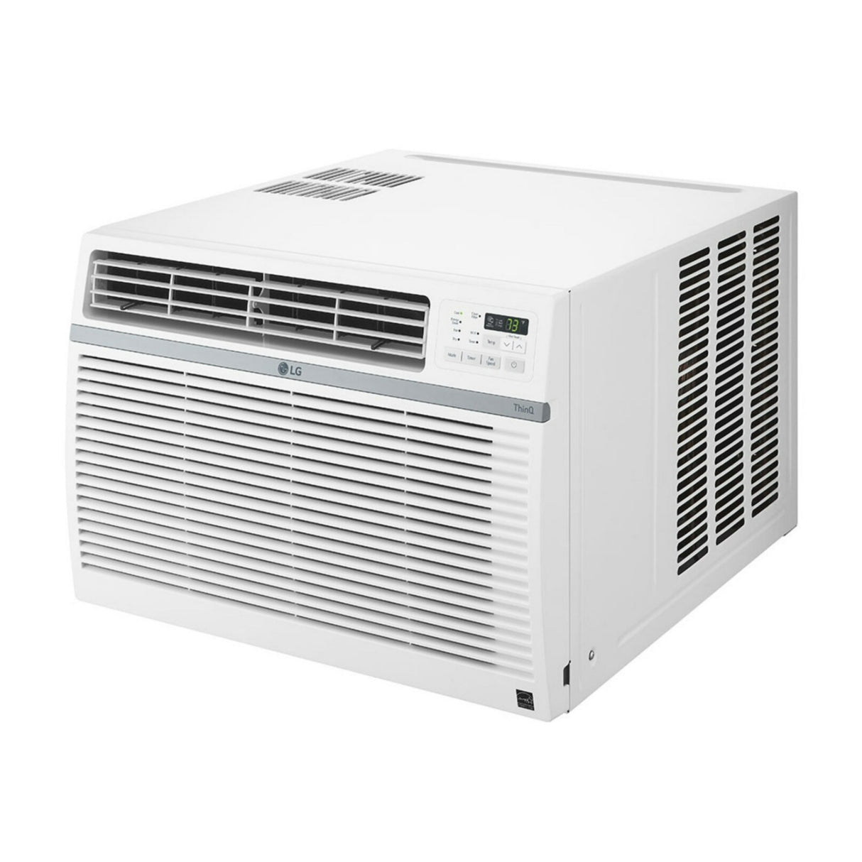 LG 18000 BTU Smart Wi-Fi Enabled Window Air Conditioner with Remote (White)