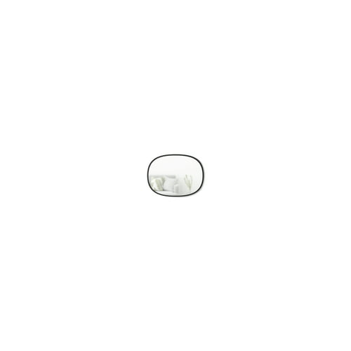 Umbra Hub Oval Mirror (Black, 18 x 24 Inch)