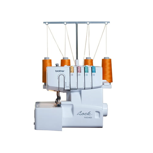 Brother 1034D Serger, Heavy-Duty Metal Frame Overlock Machine (Open Box)
